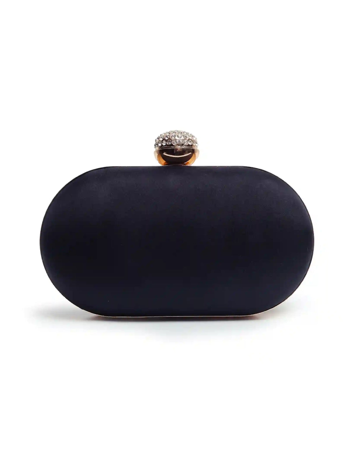 Black Zardozi embroidered clutch bag with intricate hand embroidery by The Tan Clan, featuring traditional craftsmanship and elegant design.