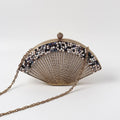 Faiza Embellished Mother of Pearl Clutch