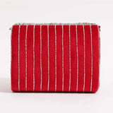Grace Embellished Flap Over Bag by The Tan Clan featuring decorative embellishments and a sleek flap closure.