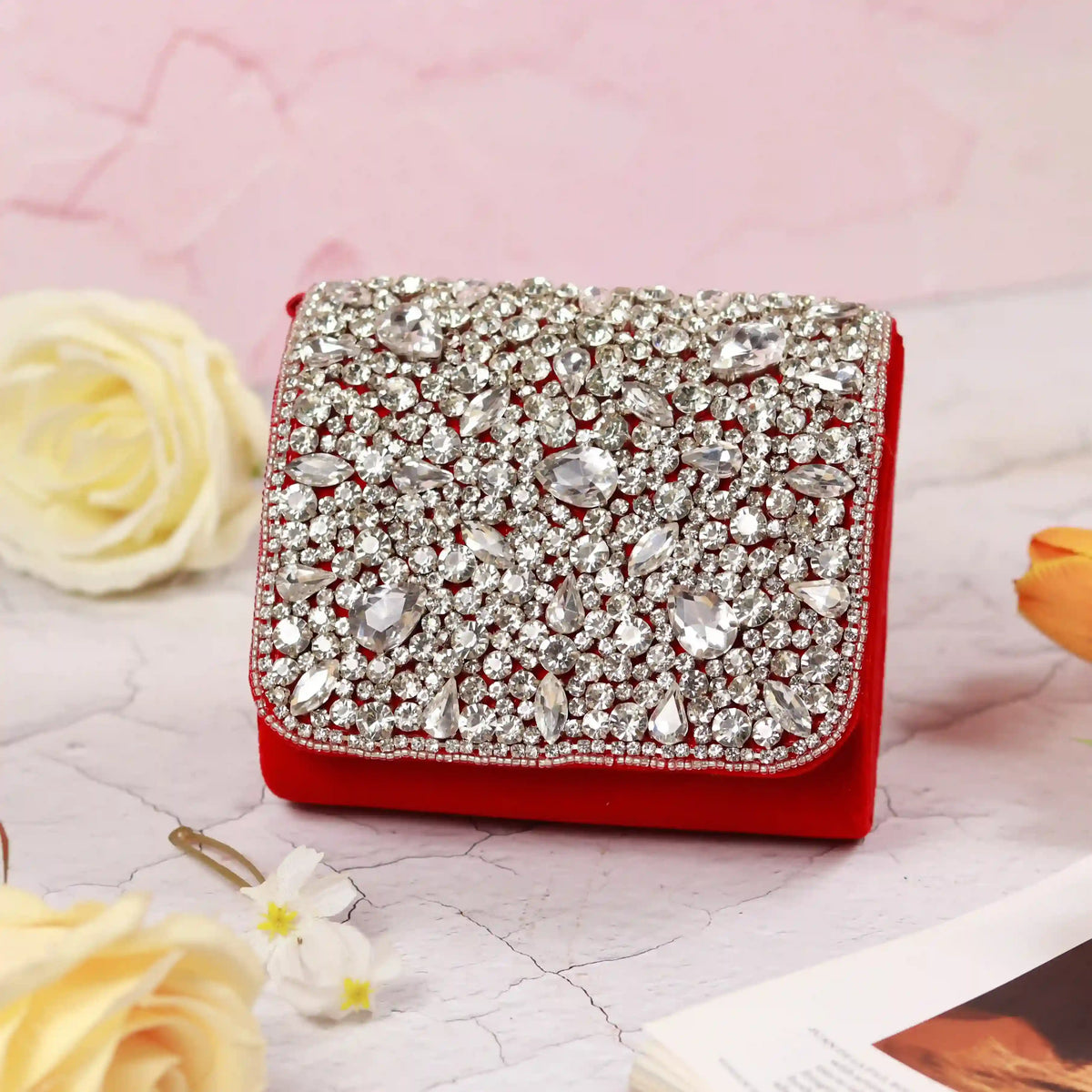 Grace Mini Bag by The Tan Clan featuring an embroidered handle and compact design, perfect for stylish everyday use.