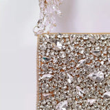 Grace Mini Bag by The Tan Clan featuring an embroidered handle and compact design, perfect for stylish everyday use.