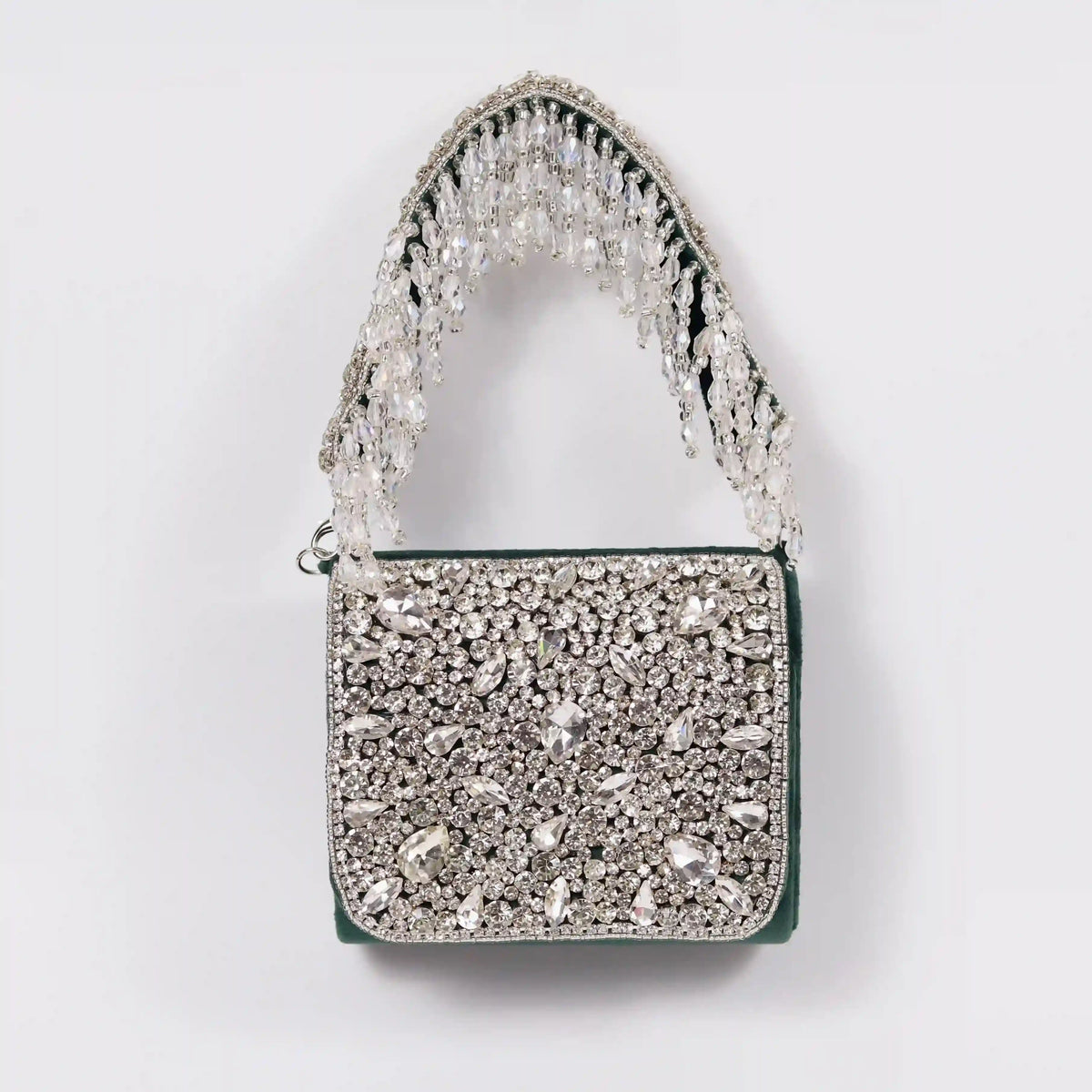 Grace Mini Bag by The Tan Clan featuring an embroidered handle, compact design, and stylish details in a soft leather finish.