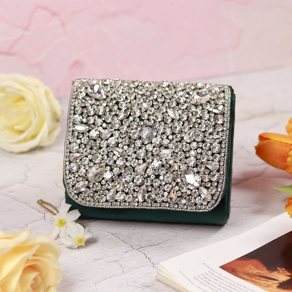 Grace Mini Bag by The Tan Clan with embroidered handle, featuring a compact design and stylish details.