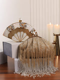 Pankh Combo - Pankh Mother of Pearl Clutch and Amour Batua Bag