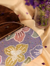 Riveria Multicolor Capsule Clutch by The Tan Clan featuring vibrant, multicolored design and compact, stylish accessories.
