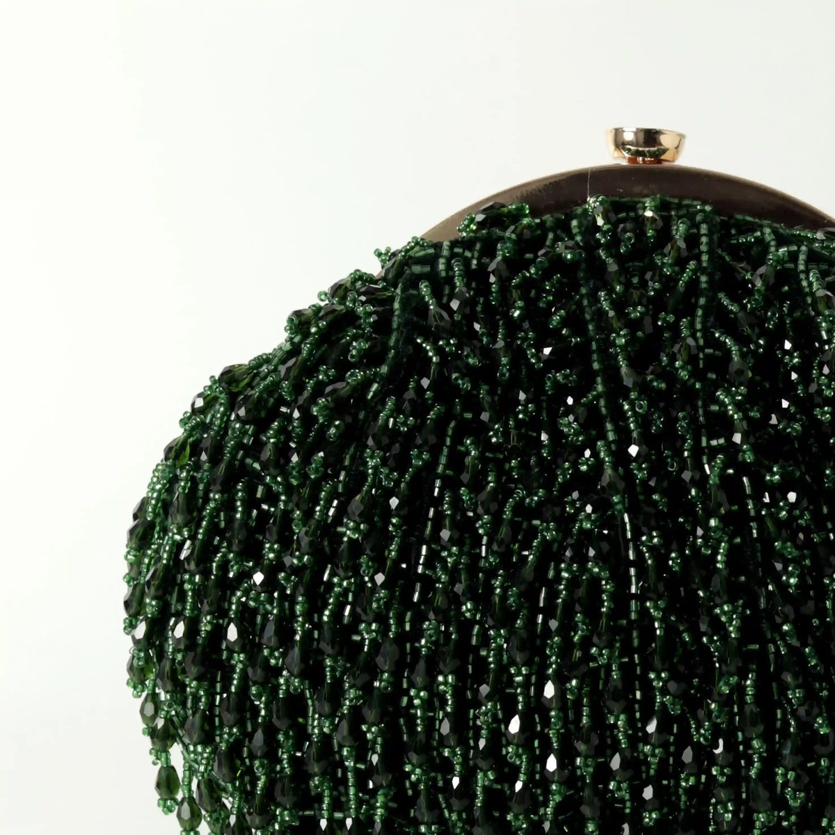 Emerald Rosa Batua Bag with detachable handle by The Tan Clan, featuring a stylish, versatile design and premium craftsmanship.