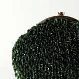 Emerald Rosa Batua Bag with detachable handle by The Tan Clan, featuring a stylish, versatile design and premium craftsmanship.
