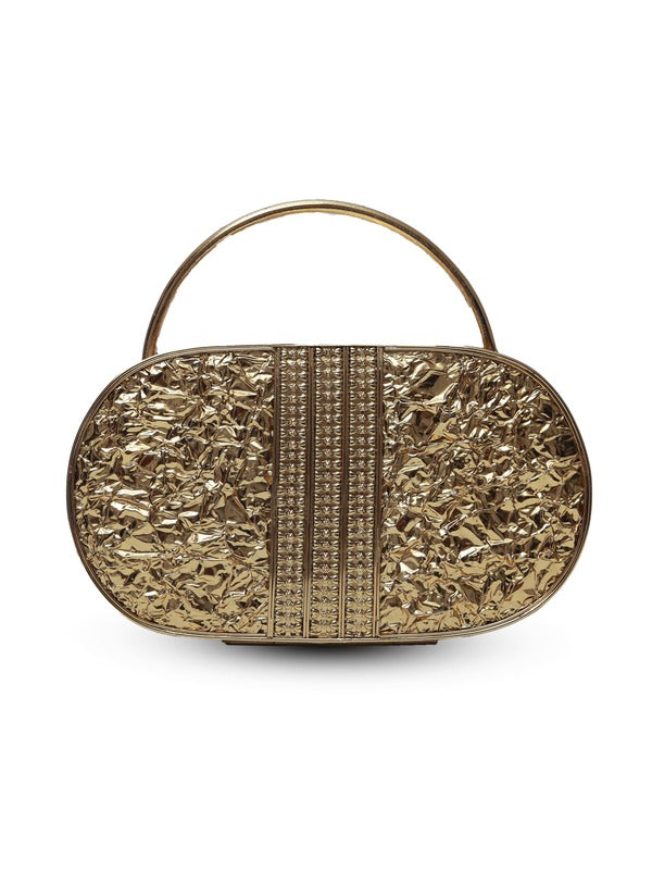 Stella mother of pearl clutch by The Tan Clan, elegant rectangular handbag with iridescent pearl finish and gold-tone clasp.