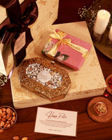 Sweet Treat Hamper from The Tan Clan featuring assorted chocolates, candies, and confections in a decorative gift basket.