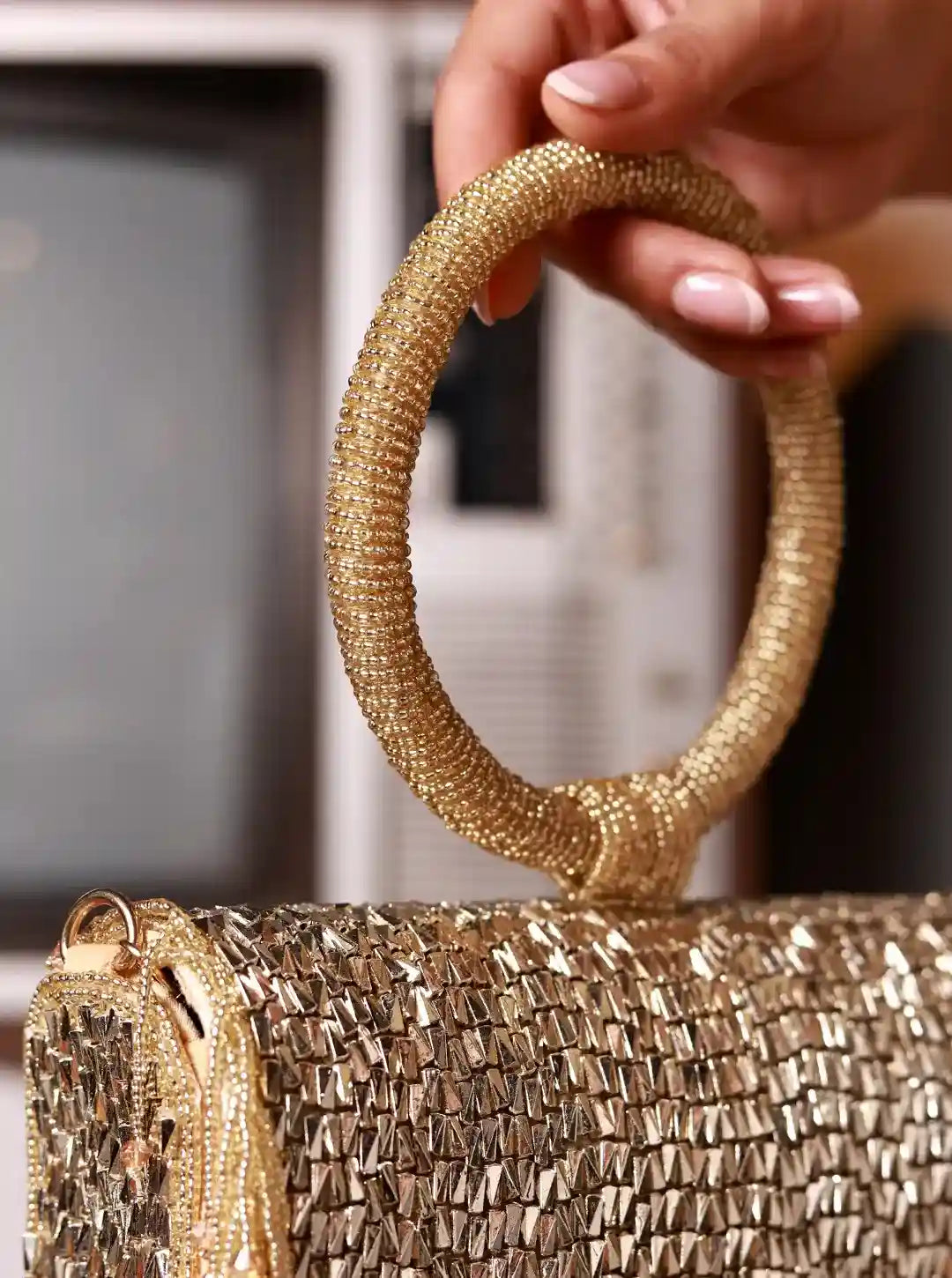 Sylvie Gold Flap Over Bag by The Tan Clan, stylish gold leather flap bag with elegant design and gold hardware.