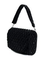 Claire Black flap-over bag from The Tan Clan, stylish leather flap bag with a sleek design and top handle for versatile carrying.