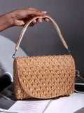Claire Gold Flap over Bag