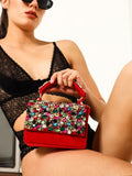 Kylie Red Flap over Bag